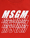 Красный свитшот с логотипом MSGM | Фото 3