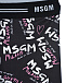 Черные велосипедки с логотипом MSGM | Фото 4
