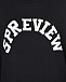 Черный джемпер с белым логотипом 5 Preview | Фото 6