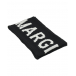 Черный шарф с лого, 180x25 см MM6 Maison Margiela | Фото 1