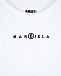 Белая футболка с черными рукавами MM6 Maison Margiela | Фото 3