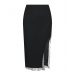 Черная юбка с кружевным кантом Mo5ch1no Jeans | Фото 1