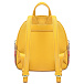 Желтый рюкзак с принтом &quot;сердечки&quot;, 18х19х8 см Guess | Фото 3