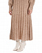 Плиссированное платье бежевого цвета  | Фото 9