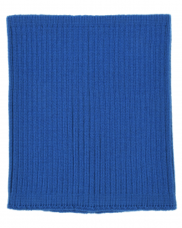 Синий снуд из шерсти, 19х21 см Jan&Sofie Синий, арт. YU_012 76034 | Фото 2