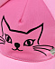 Розовая кепка с декором &quot;кошка&quot; Il Trenino | Фото 3