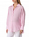 Розовая льняная рубашка Pietro Brunelli | Фото 7