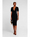 Черное платье с глубоким декольте Roberto Cavalli | Фото 2
