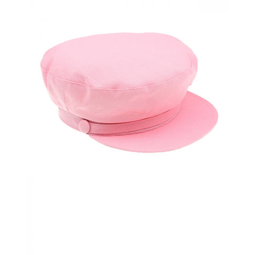 Розовая кепка с брошью &quot;Love&quot; Regina | Фото 1
