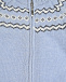 Голубой комбинезон из шерсти и кашемира Tomax | Фото 3