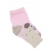 Розовые носки с принтом &quot;меддвежонок&quot; Story Loris | Фото 1