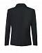 Черный пиджак с подкладкой в полоску  | Фото 3