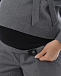 Серые брюки в полоску для беременных LEONARD Pietro Brunelli | Фото 3