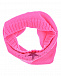 Розовый шарф-ворот со звездами, 25x23 см Catya | Фото 3