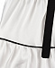 Белое платье с черным кантом  | Фото 5