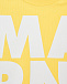 Желтый свитшот с белым лого MARNI | Фото 3