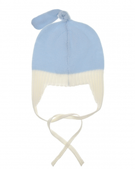 Голубая шапка на завязках Tomax Голубой, арт. 22AI024CUP H105 | Фото 2