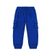 Синие спортивные брюки с карманами-карго Dolce&Gabbana | Фото 1