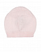 Розовая шапка с кошкой из стразов Il Trenino | Фото 2