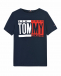 Синяя футболка из хлопка Tommy Hilfiger | Фото 1