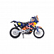 Мотоцикл 1:18 Red Bull KTM Cycle 450 Rally 2019 Bburago | Фото 2
