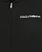 Черная спортивная куртска с белым логотипом Dolce&Gabbana | Фото 3