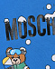 Синий спортивный костюм с принтом &quot;медвежата&quot; Moschino | Фото 7
