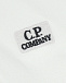 Белая футболка-поло с вышитым лого CP Company | Фото 3