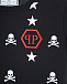 Хлопковая футболка с принтом и логотипом Philipp Plein | Фото 3