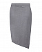 Серая юбка с асимметричным запахом Forte dei Marmi Couture | Фото 4