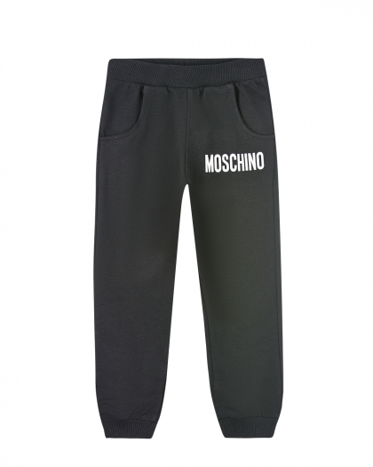 Спортивные брюки с принтом Moschino | Фото 1