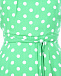 Зеленое платье в горошек Pietro Brunelli | Фото 6