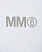 Футболка с серебристым лого MM6 Maison Margiela | Фото 3