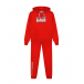 Красный спортивный костюм: худи и брюки Bikkembergs | Фото 1