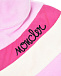 Розовый спортивный костюм из велюра Moncler | Фото 5