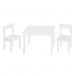 Комплект мебели Little Stars, стол+2 стульчика, белый Roba | Фото 1