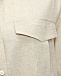 Рубашка с карманами на груди, бежевая Pietro Brunelli | Фото 3