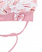 Розовая косынка с принтом &quot;бабочки&quot; MaxiMo | Фото 3