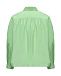 Асимметричная рубашка, зеленая MM6 Maison Margiela | Фото 3