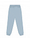Голубые стеганые спортивные брюки Ermanno Scervino | Фото 2