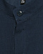 Рубашка свободного кроя, синяя Dan Maralex | Фото 3