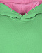 Розово-зеленое платье-худи Stella McCartney | Фото 3
