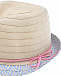 Плетеная шляпа с голубыми полями MaxiMo | Фото 3
