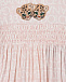 Платье со сплошным лого и рюшей Dolce&Gabbana | Фото 5