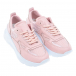 Розовые кроссовки с лаковыми вставками D.A.T.E. | Фото 1
