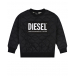 Черный стеганый свитшот Diesel | Фото 1