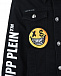Черная джинсовая куртка с логотипом Philipp Plein | Фото 4