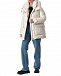 Куртка с накладными карманами и отделкой из овчины, белая Yves Salomon | Фото 2