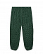 Темно-зеленые спортивные брюки со сплошным лого Dsquared2 | Фото 2