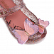 Розовые сланцы-туфли с бабочками Melissa | Фото 6